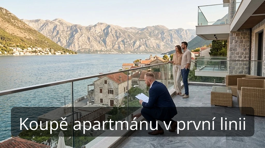 Koupě apartmánu v první linii v Černé Hoře: rizika