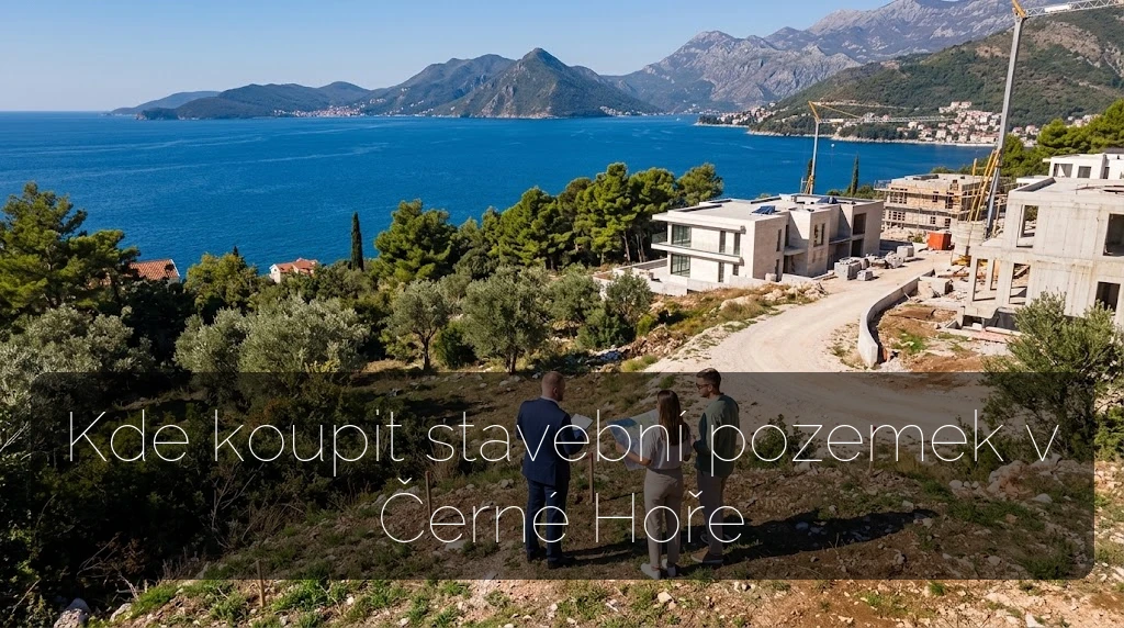 Kde koupit stavební pozemek v Černé Hoře: Budva, Tivat, HN