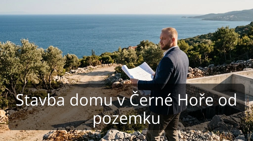 Stavba domu v Černé Hoře: od pozemku po kolaudaci