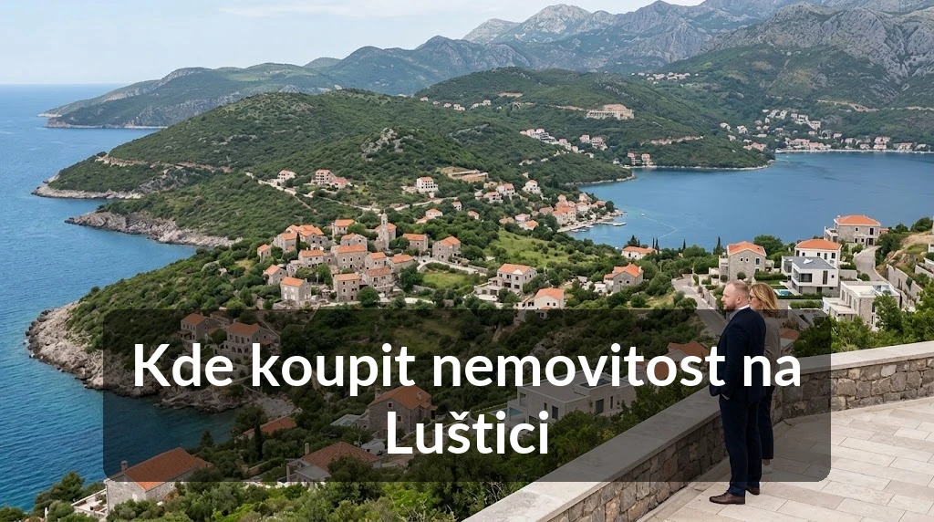Kde koupit nemovitost na Luštici: 7 lokalit ve srovnání