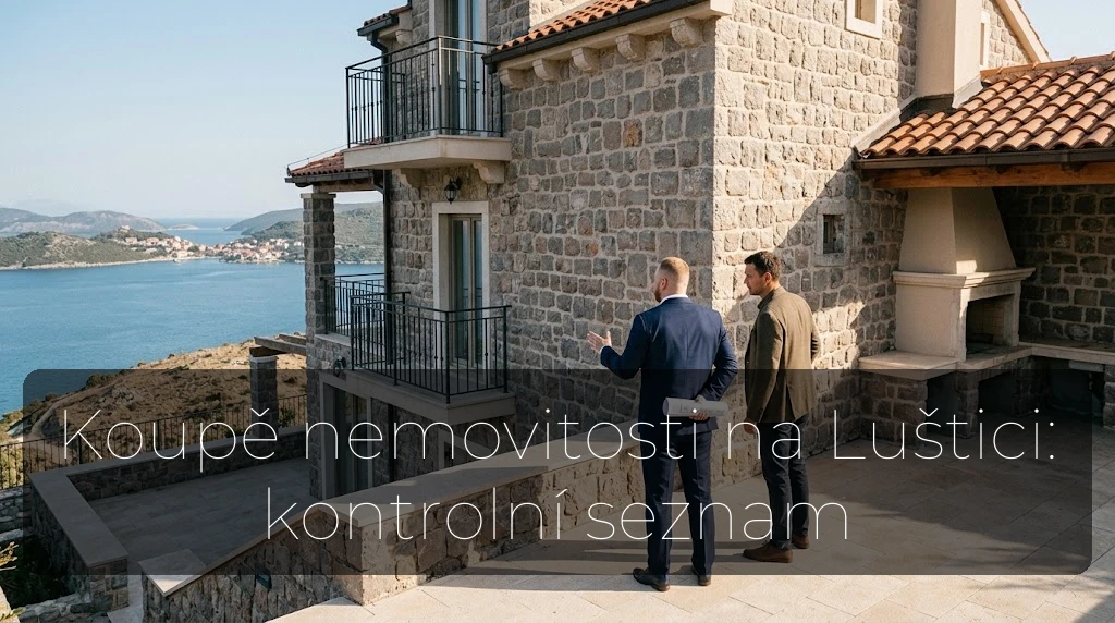 Koupě nemovitosti na Luštici: kontrolní seznam 2026